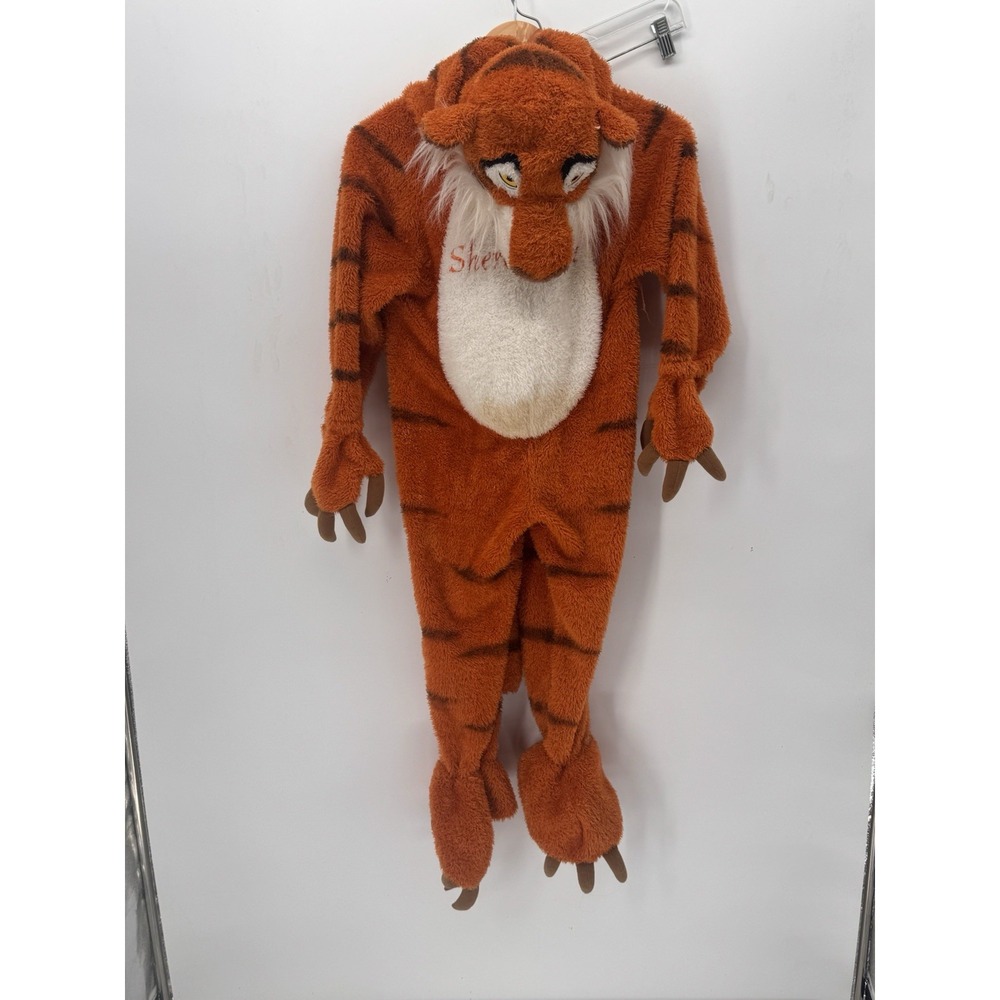 Disney Store Kids Jungle Book SHERE KHAN Tiger Halloween Costume Size XS 4-5